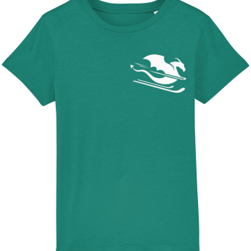 Otroška kratka majica - z belim zmajem