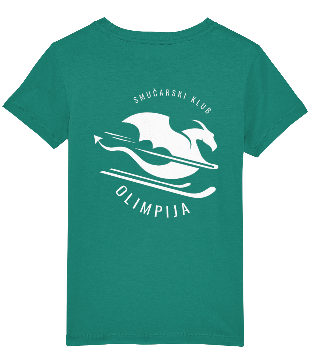 Otroška kratka majica - z belim zmajem - slika 4