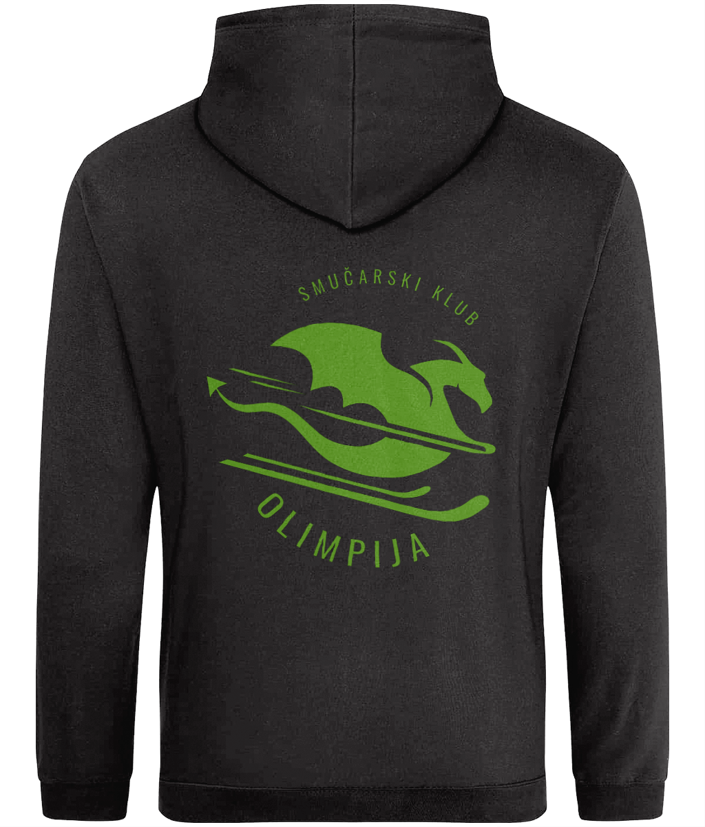 Hoodie z zelenim zmajem - slika 2