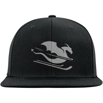 Kapa s šiltom z belim zmajem