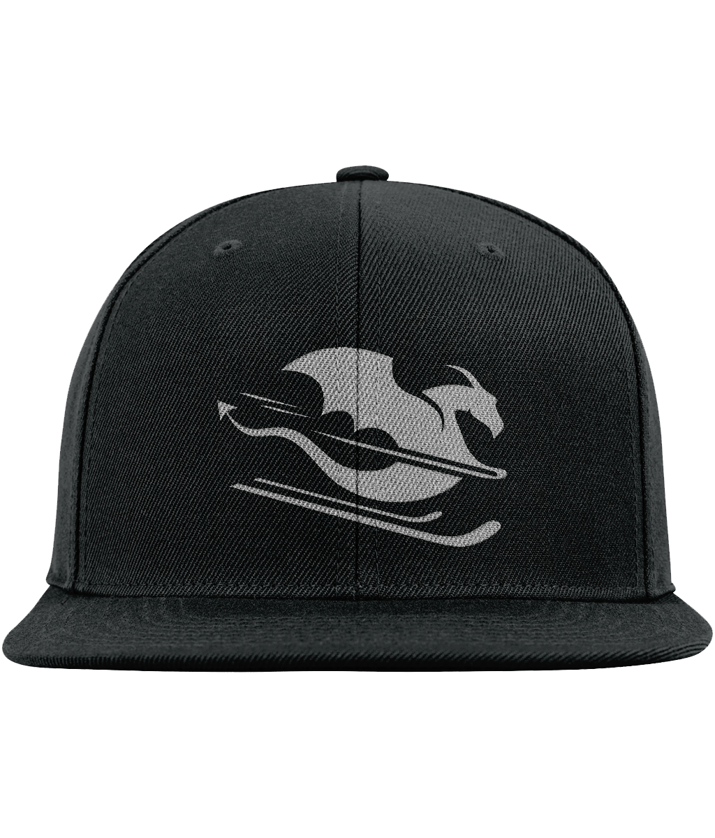 Kapa s šiltom z belim zmajem