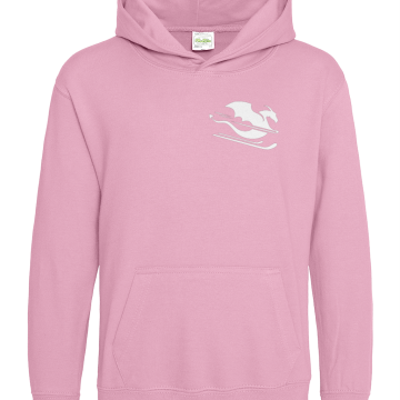 Otroški hoodie z belim zmajem